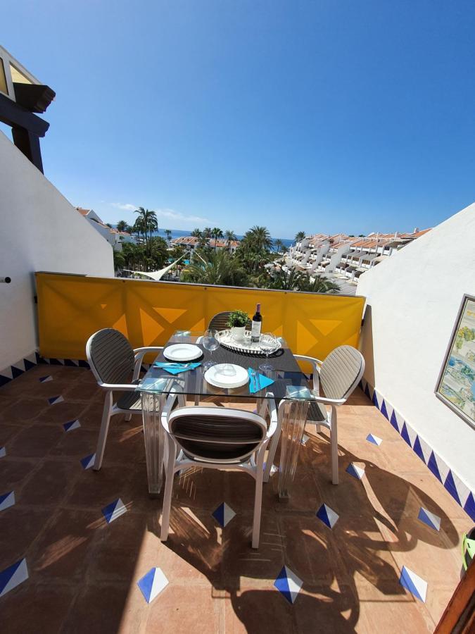 Duplex Close To Sea And Beach With Heated Pool, Wifi, Balcony With Seaview, No 2 Apartamento Playa de las Americas  Exterior foto