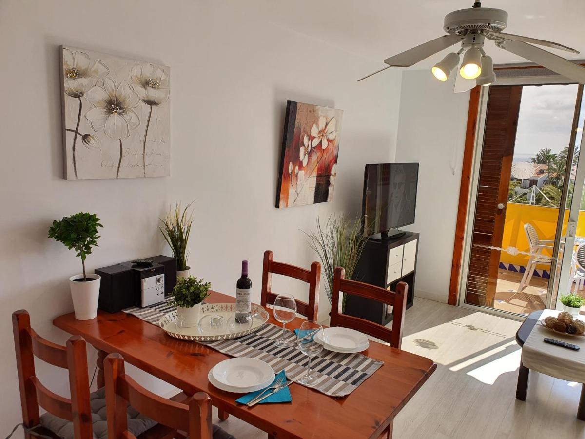 Duplex Close To Sea And Beach With Heated Pool, Wifi, Balcony With Seaview, No 2 Apartamento Playa de las Americas  Exterior foto